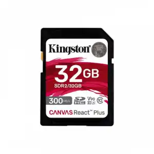 Kingston Canvas React Plus 32GB SD UHS-II Clase 10