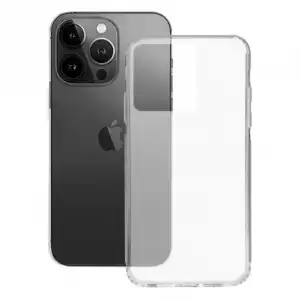 Ksix Funda Flexible para iPhone 15 Pro Transparente