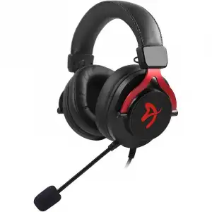 Arozzi Aria Auriculares Gaming Negro/Rojo