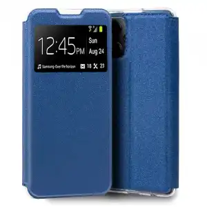 Cool Funda Flip Cover Liso Azul para Xiaomi Poco X5 Pro 5G