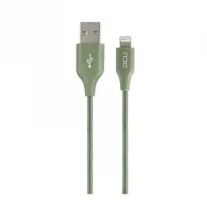 DCU Tecnologic Cable Lightning a USB 2m Verde