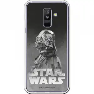 Funda Oficial Star Wars Darth Vader Negro Samsung Galaxy A6 Plus