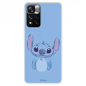 Funda Para Xiaomi Redmi Note 11 Oficial De Disney Stitch Azul - Lilo & Stitch