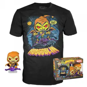 Funko Pop Marvel Spiderman Hobgoblin + Camiseta Exclusiva Talla XL