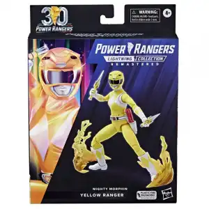 Hasbro Figura Power Rangers Lightning Collection Remastered Ranger Amarilla