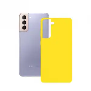 Mobile Tech Funda Silk Amarilla para Samsung Galaxy S21 Plus 5G