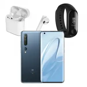 Xiaomi Pack Mi 10 8/128GB Gris + Mi Band 3 + Mi True Wireless Earphones 2