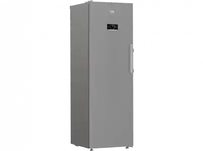 Congelador vertical - Beko B5RMFNE314W, 286 l, 187 cm, Display, Congelación rápida, Inox