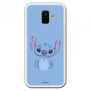 Funda Oficial Lilo Y Stitch Azul Samsung Galaxy A6 2018