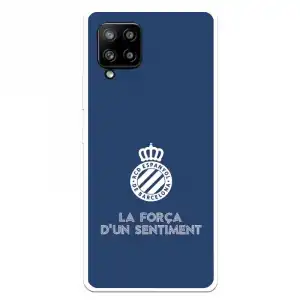 Funda Para Samsung Galaxy A42 5g Del Rcd Espanyol Escudo Fondo Azul Escudo Fondo Azul - Licencia Oficial Rcd Espanyol