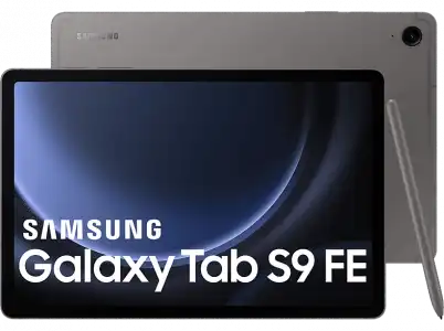 Tablet - Samsung Galaxy Tab S9 FE Wifi, 256GB, 8GB RAM, Gris, 10.9", S Pen, WQXGA+, Exynos 1380, Android 13