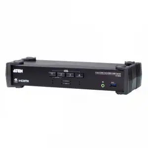 Aten CS1824 Conmutador KVM 4 Puertos USB 3.0/HDMI Negro