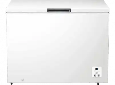 Congelador horizontal - Hisense FT386D4AWLYE, 84.7 cm, 297 l, Función Dual, Bordes suaves, Blanco
