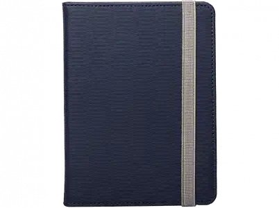Funda eBook - Silver HT, Para 6", Universal, Cierre de seguridad, Wave, Azul oscuro