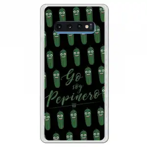 Funda Oficial Leganés Yo Soy Pepinero Negra Para Samsung Galaxy S10 Plus