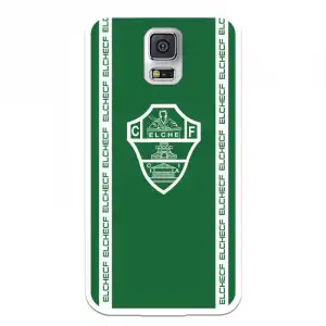 Funda Para Samsung Galaxy S5 Del Elche Cf Escudo Fondo Verde Escudo Fondo Verde - Licencia Oficial Elche Cf