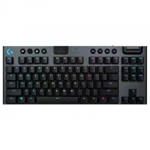 Logitech G915 TKL Teclado Mecánico Gaming Inalámbrico RGB Switch GL Clic Perceptible Layout USA