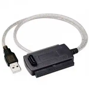 OcioDual Cable de Datos Adaptador USB 2.0 a IDE/SATA