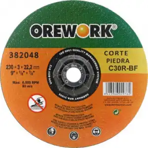 Orework C30R-BF Disco Corte Piedra 230x3x22.2mm