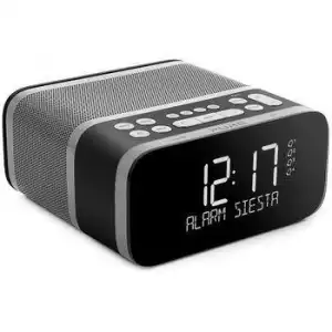 Pure Siesta S6 Graphite / Radio Despertador De Estantería