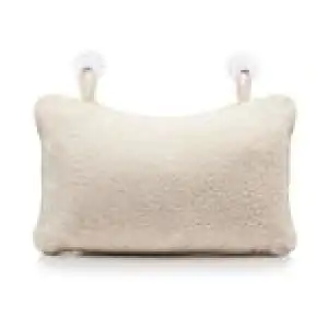 Almohada de baño con ventosa Blanco