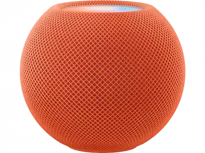 APPLE HomePod mini (2021), Altavoz inteligente, Siri, 360º, Bluetooth®, WiFi, HomeKit, Domótica, Naranja