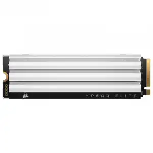 Corsair MP600 ELITE 2TB SSD PCIe Gen4 x4 NVMe M.2 para PS5 con Disipador Térmico Blanco