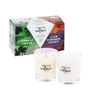 Dúo de velas Higo y Naranja