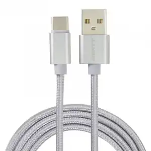 Eightt ECT-4S Cable USB-C a USB 2.0 Macho/Macho 1m Plata