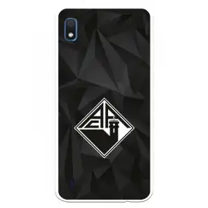 Funda Para Samsung Galaxy A10 Del Académica De Coimbra Escudo Fondo Negro - Licencia Oficial Académica De Coimbra