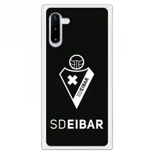 Funda Para Samsung Galaxy Note10 Del Eibar Escudo Fondo Negro - Licencia Oficial Sd Eibar