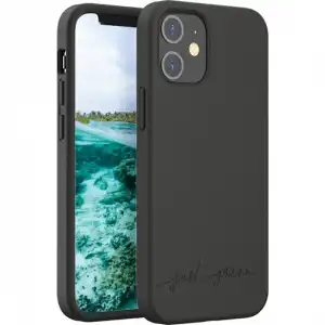 Just Green Funda Biodegradable Negra para iPhone 12 Mini