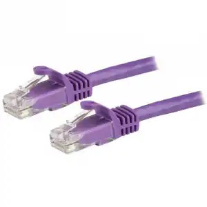 StarTech Cable de Red UTP Snagless Cat6 1.5m Púrpura