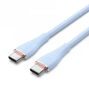 Vention Cable USB-C Macho a Macho 5A 1m Azul