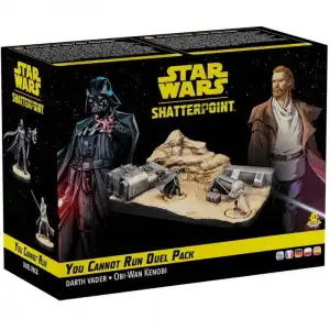 Asmodee Star Wars Shatterponit Pack de Duelo: No Puedes Correr Juego de Mesa