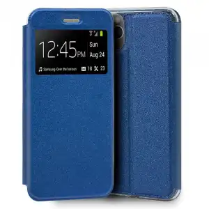 Cool Funda Flip Cover Liso Azul para iPhone 11 Pro