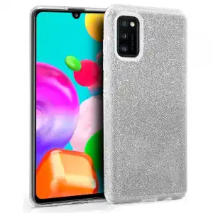 Cool Funda Glitter Plata para Samsung Galaxy A41 A415