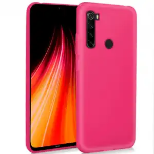 Cool Funda Silicona Rosa para Xiaomi Redmi Note 8/Note 8 (2021)