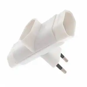 Eurobric Adaptador Triple 10A Blanco