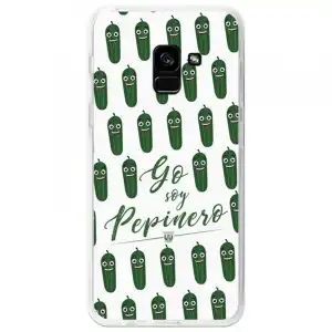 Funda Oficial Leganés Yo Soy Pepinero Blanca Samsung Galaxy A8 2018