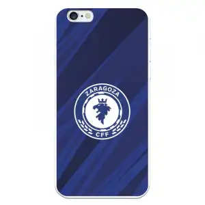 Funda Para Iphone 6 Del Zaragoza Cf Femenino Escudo Fondo Azul-negro - Licencia Oficial Zaragoza Cf Femenino