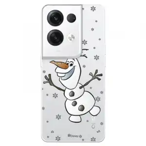 Funda Para Oppo Reno 8 Pro Oficial De Disney Olaf Transparente - Frozen