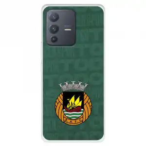 Funda Para Vivo V23 Del Escudo Fondo Verde - Licencia Oficial Rio Ave Fc