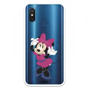 Funda Para Xiaomi Mi 8 Oficial De Disney Minnie Rosa - Clásicos Disney