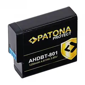 Patona Protect Batería AHDBT-801 para Cámaras GoPro Hero 8/7/6/5