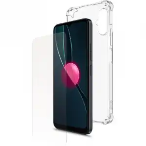 SPC Discovery Protection Pack Carcasa Transparente + Cristal Templado para SPC Discovery 6.5"