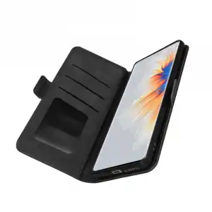 Avizar Funda Tarjetero Doble Cierre Magnético con Soporte de Vídeo Negro para Xiaomi Mi Mix 4