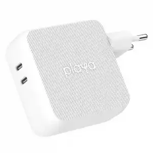Belkin Playa Cargador de Pared GaN USB-C Doble 68W Blanco