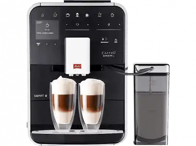 Cafetera superautomática - Melitta Barista TS Smart, App Connect, 21 variedades café, Plata