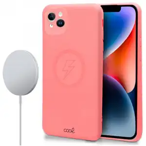 Cool Funda Cover Magnética Rosa para iPhone 14 Plus